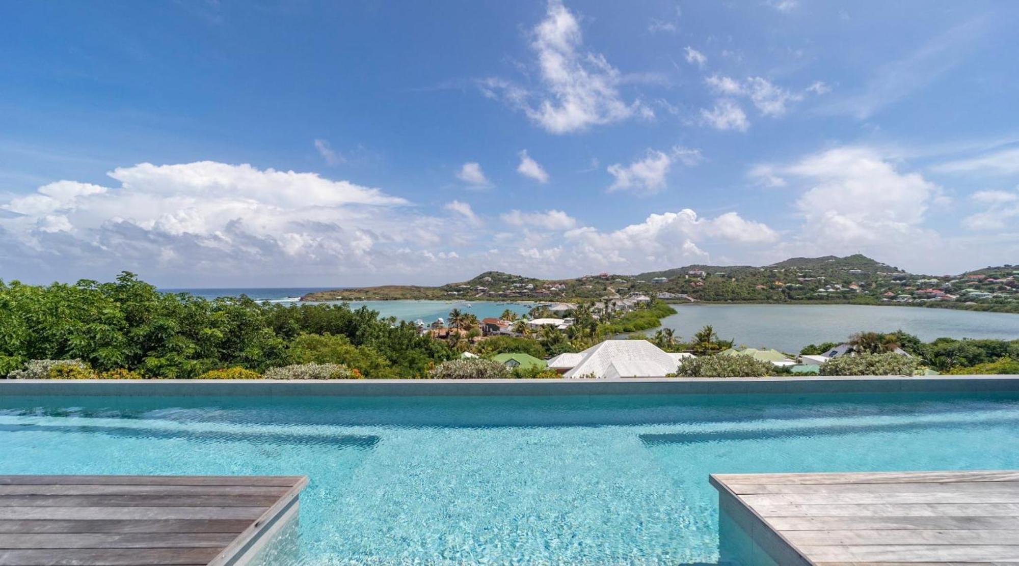 Charming Villa With Outstanding View Marigot Eksteriør billede