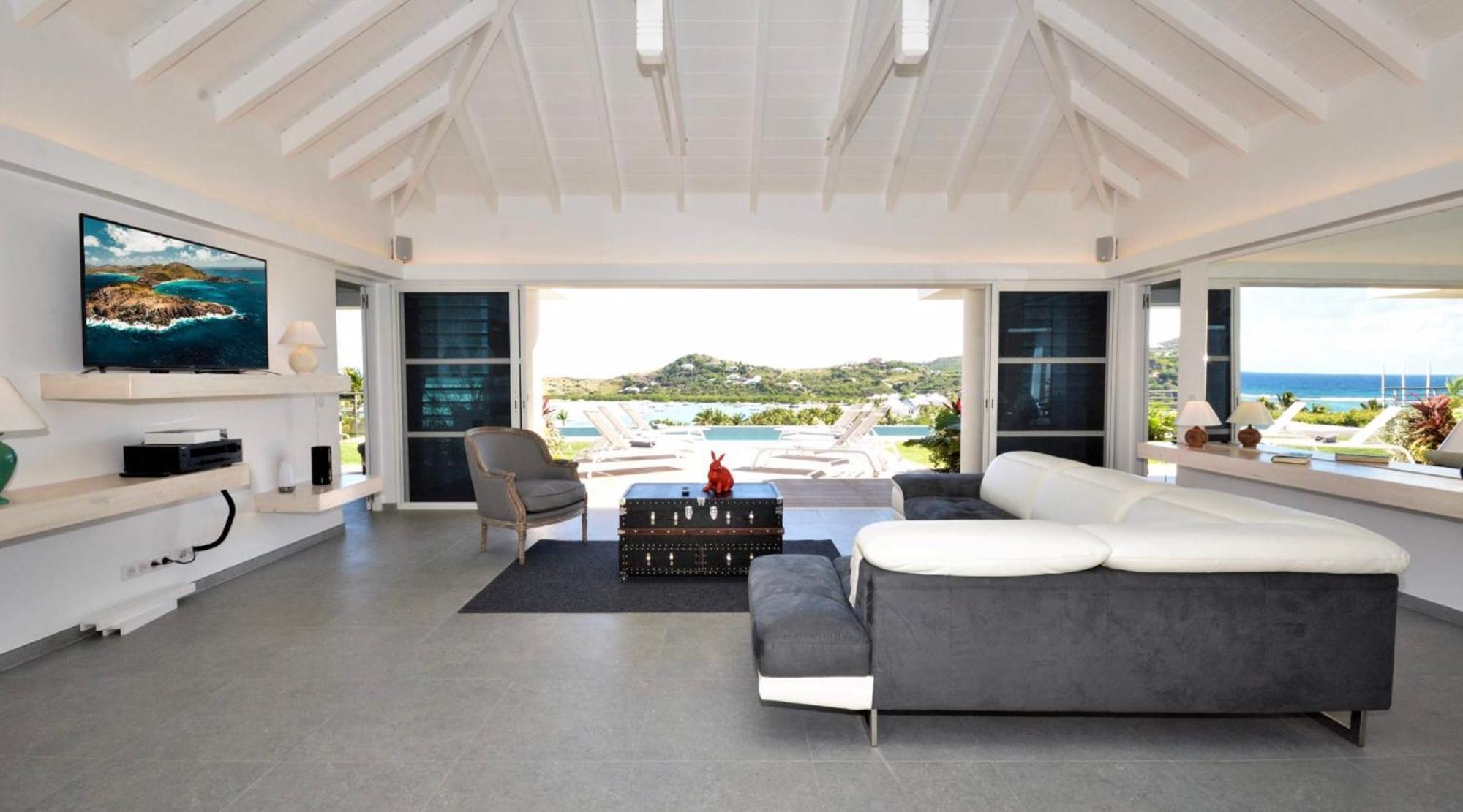 Charming Villa With Outstanding View Marigot Eksteriør billede