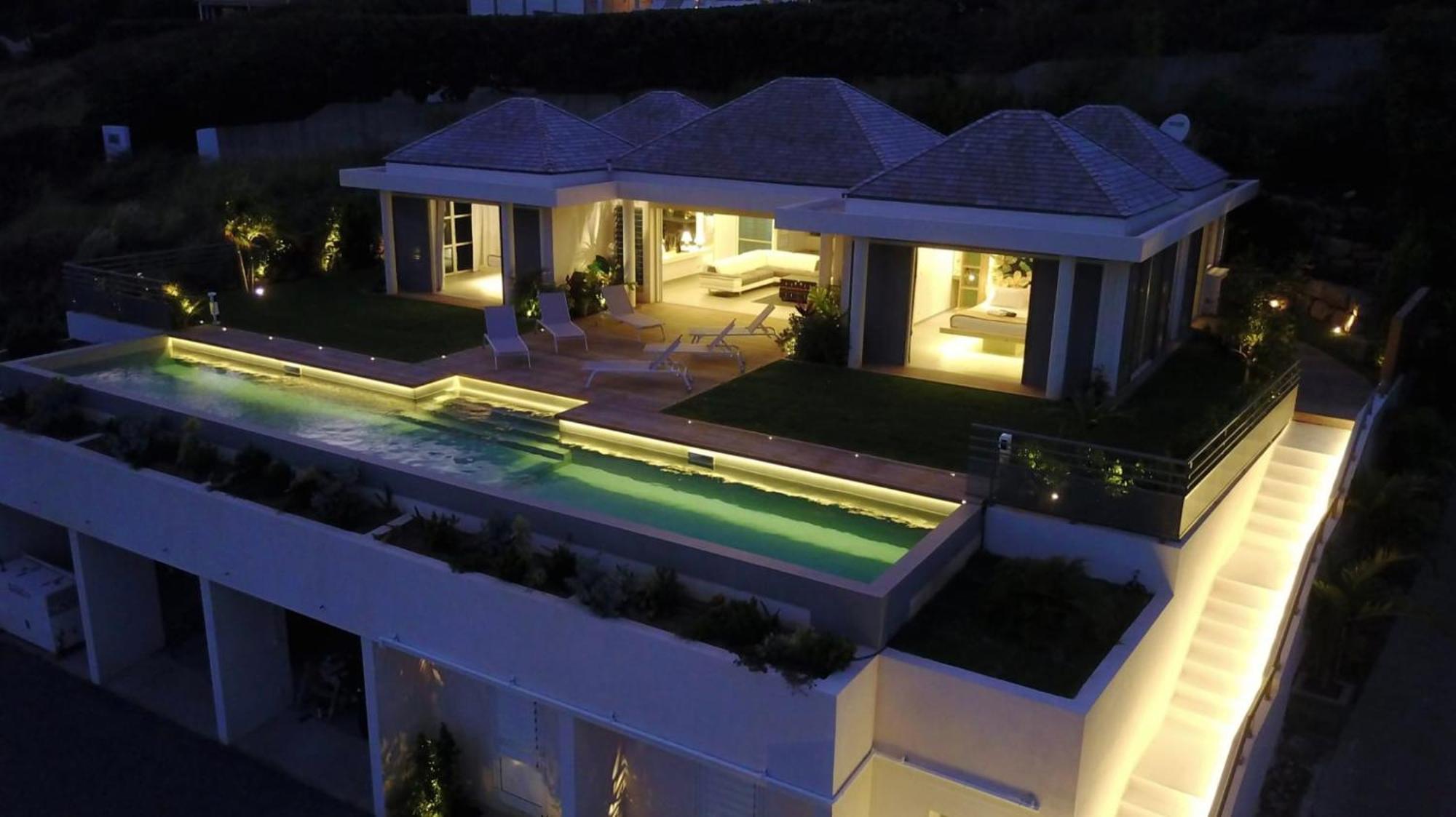 Charming Villa With Outstanding View Marigot Eksteriør billede