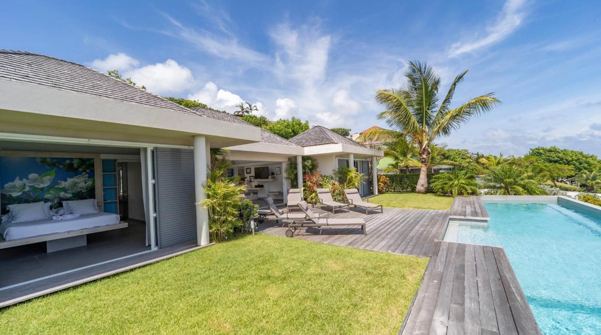 Charming Villa With Outstanding View Marigot Eksteriør billede