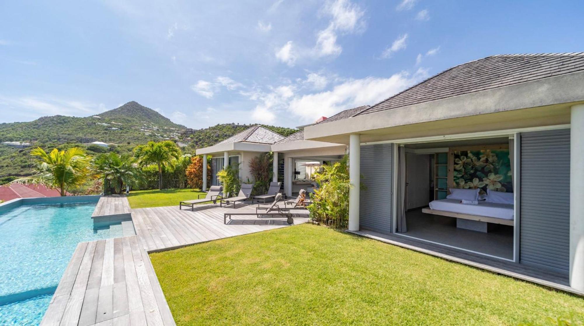 Charming Villa With Outstanding View Marigot Eksteriør billede