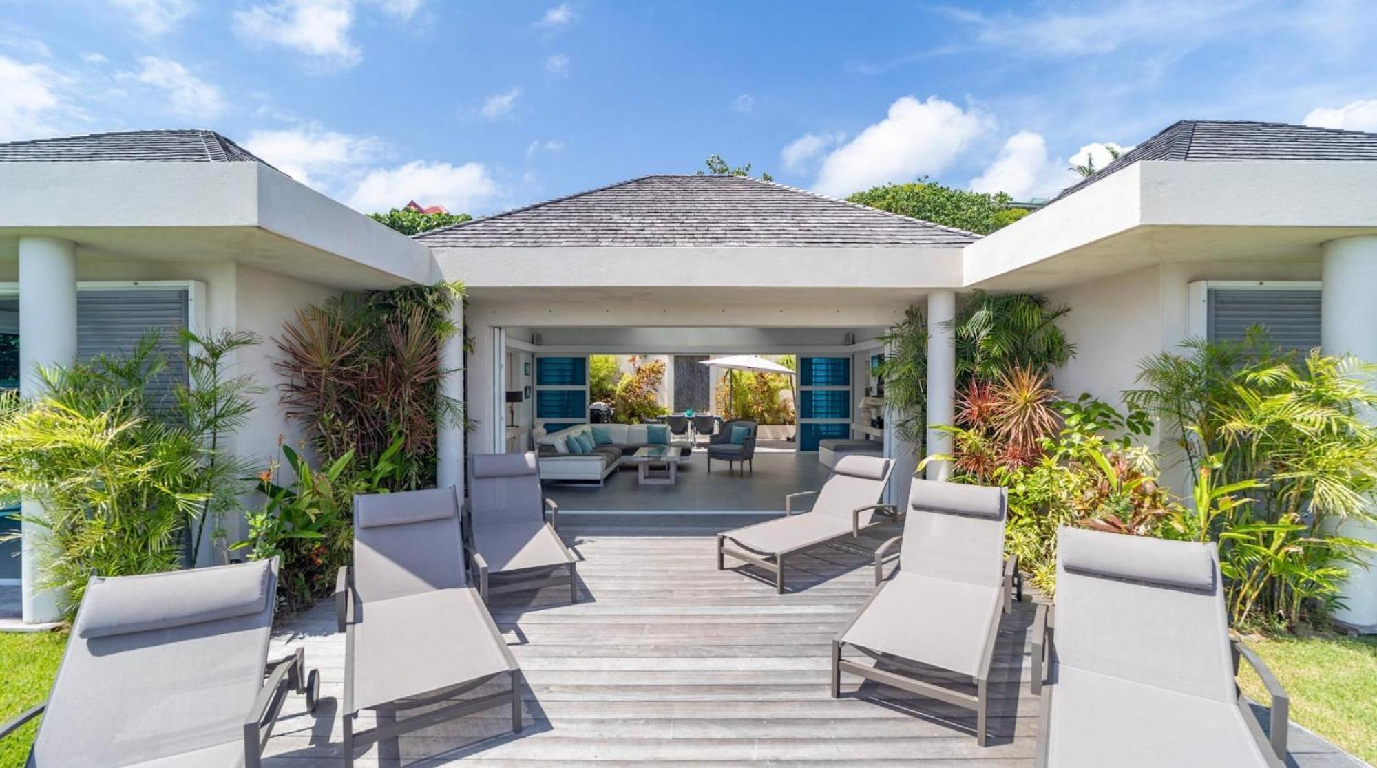 Charming Villa With Outstanding View Marigot Eksteriør billede