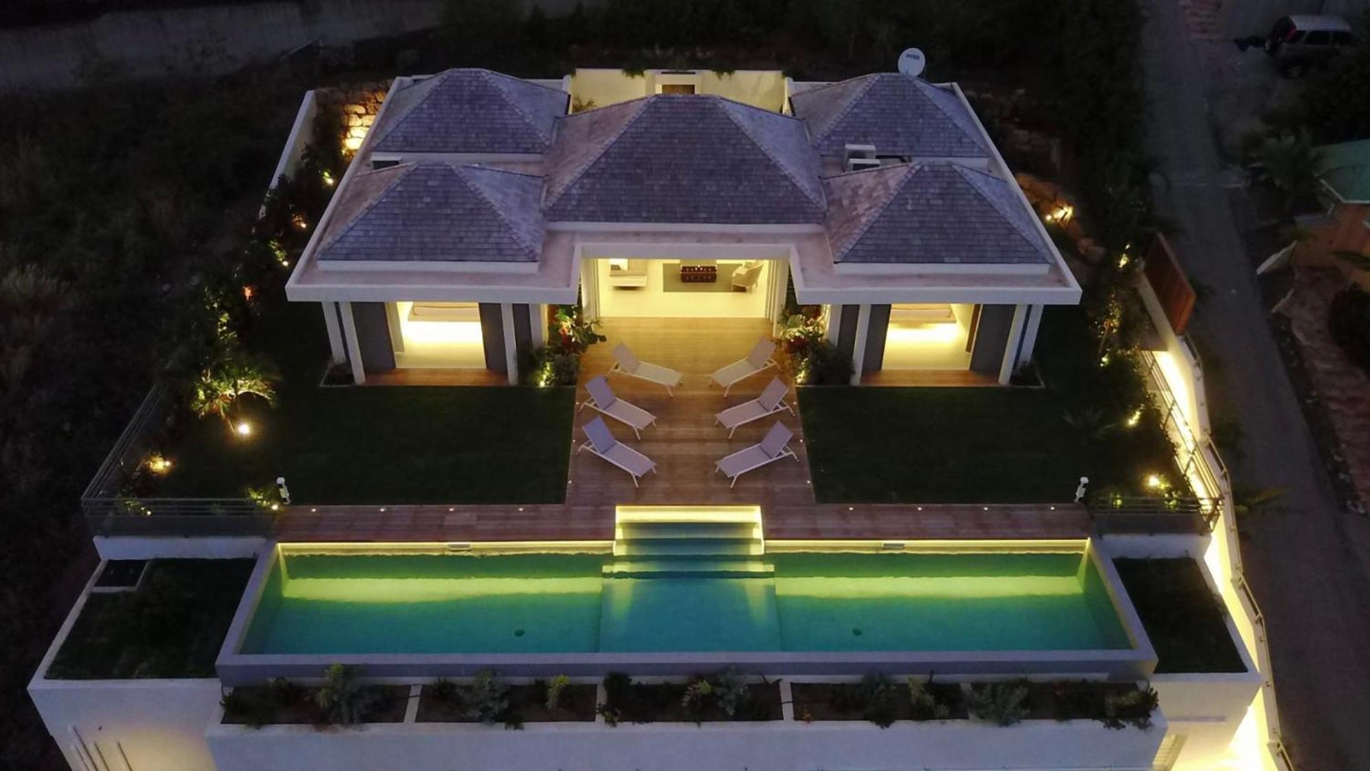 Charming Villa With Outstanding View Marigot Eksteriør billede