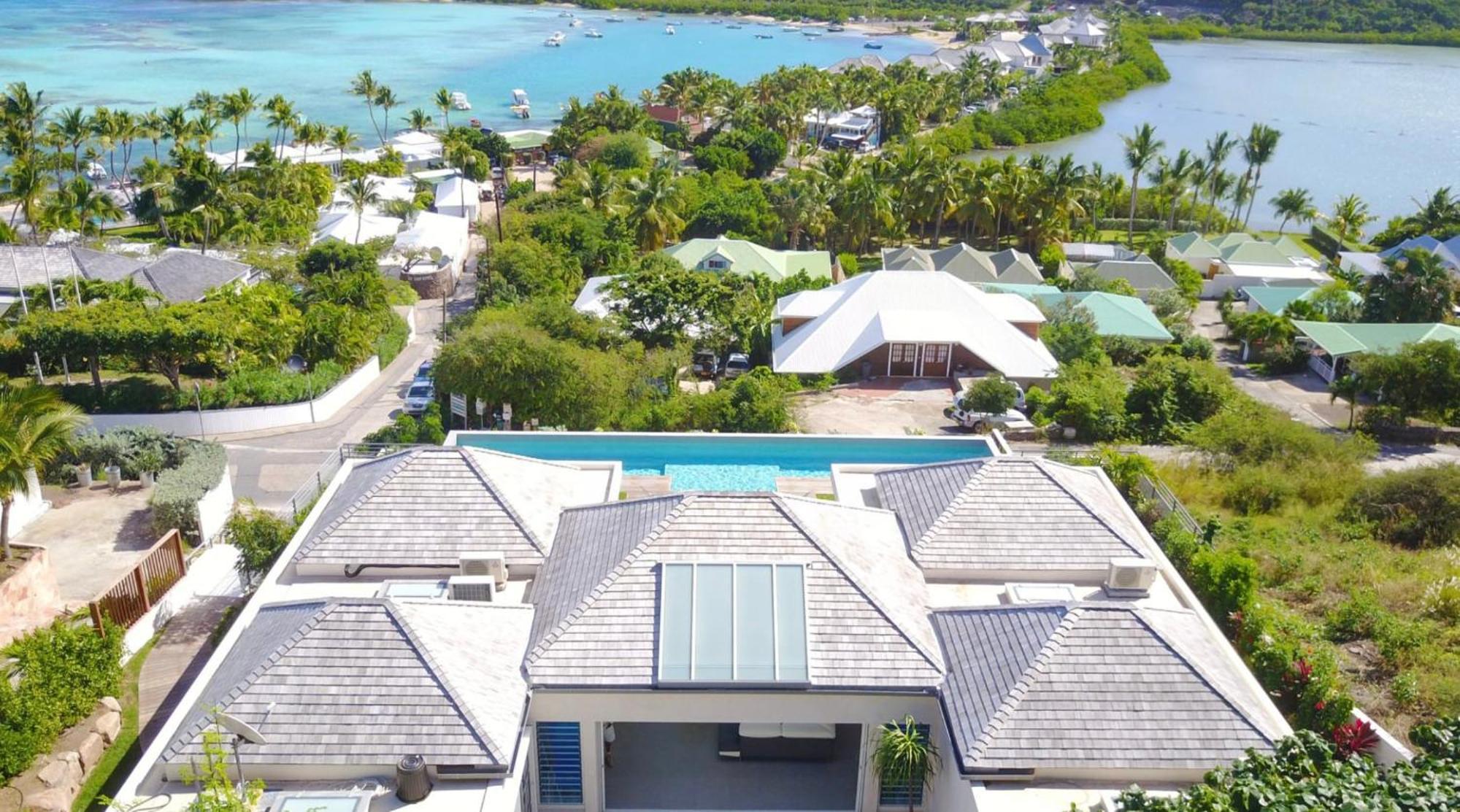 Charming Villa With Outstanding View Marigot Eksteriør billede