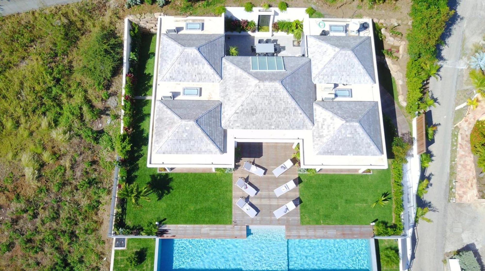 Charming Villa With Outstanding View Marigot Eksteriør billede
