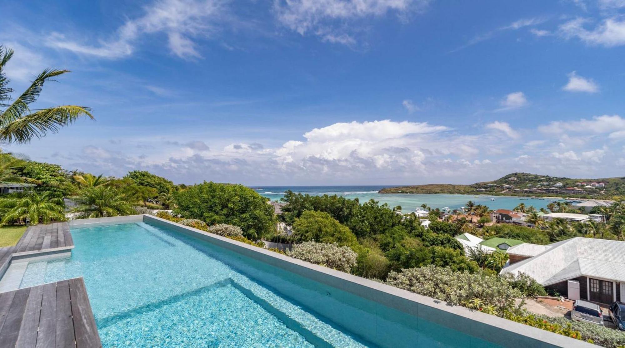Charming Villa With Outstanding View Marigot Eksteriør billede