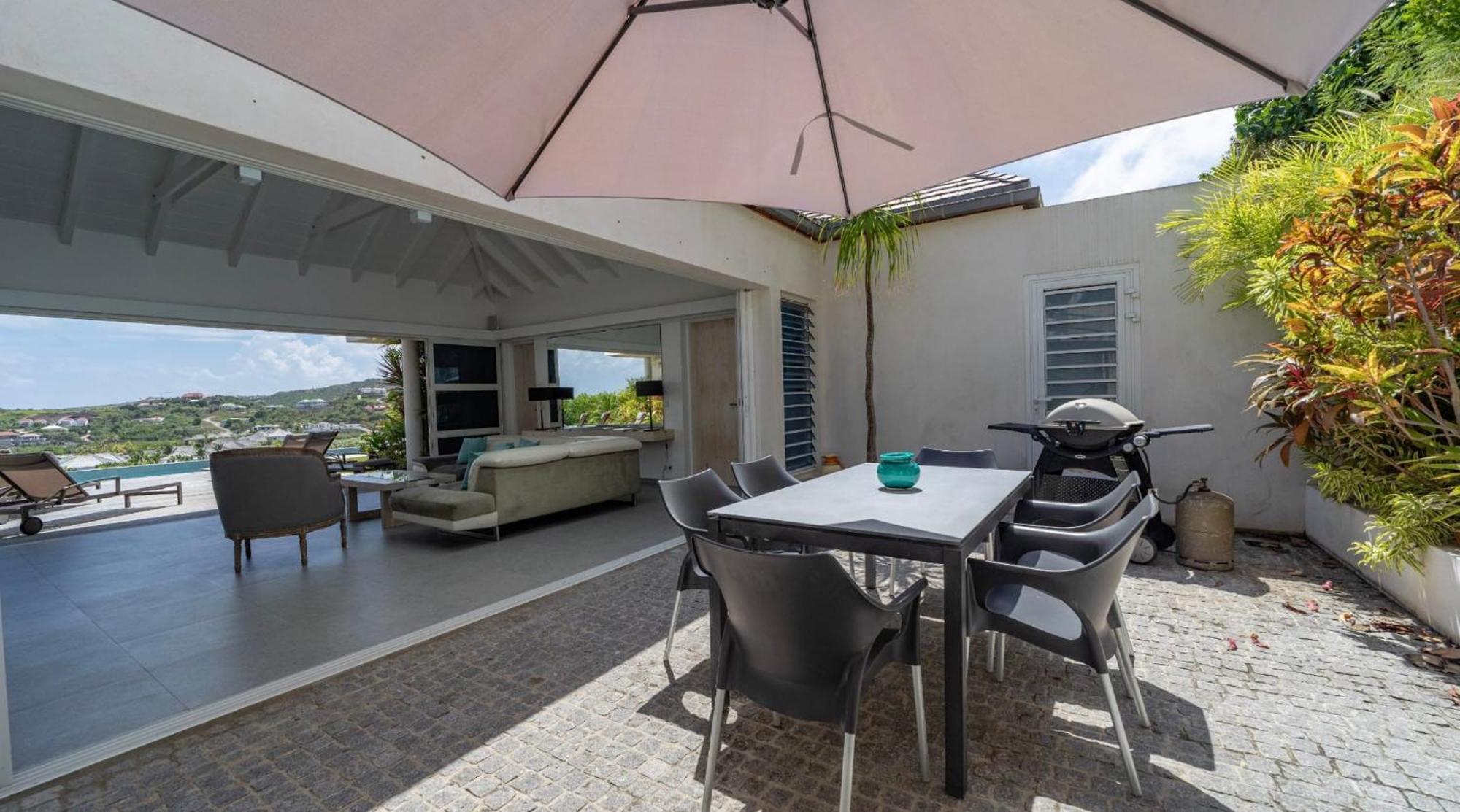 Charming Villa With Outstanding View Marigot Eksteriør billede